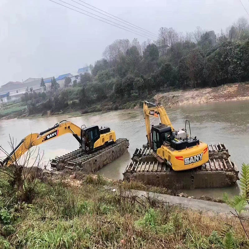 山西水挖机租赁